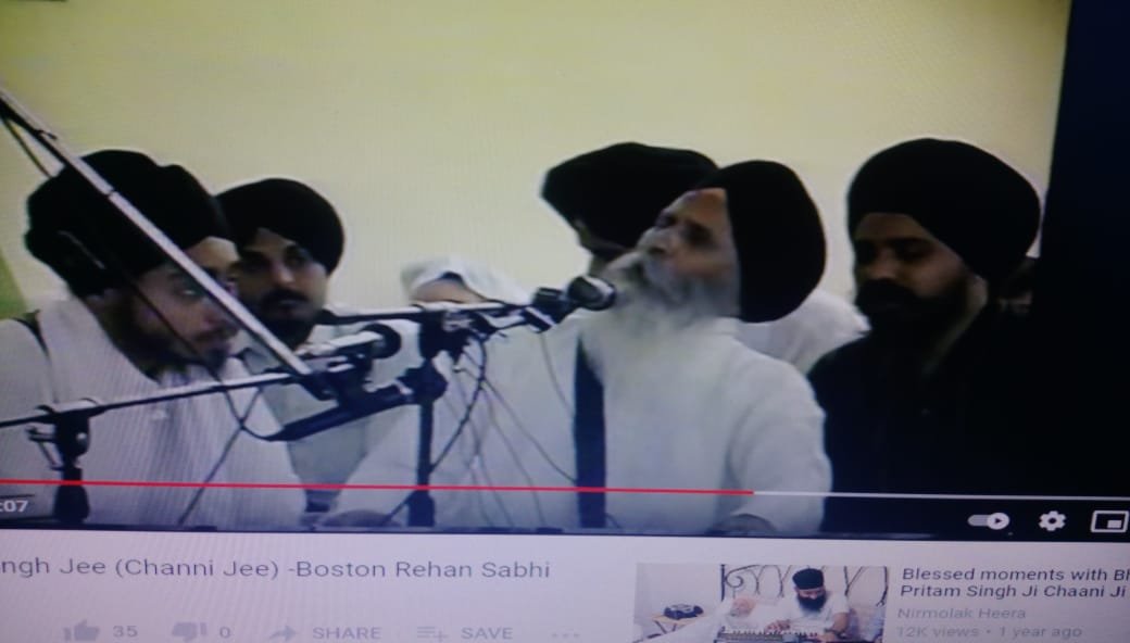 Bhai Pritam Singh Je Channi USA
